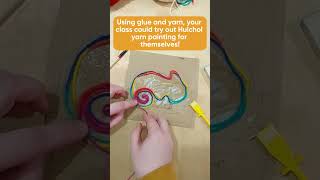 Try Huichol Yarn Painting with your Class [upl. by Schott]