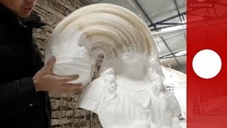 Schoeni Art Gallery Artist Workshop Series The Making of Paper Art by Li Hongbo [upl. by Adnalue671]