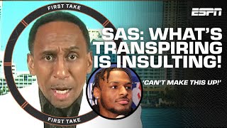 Stephen A The Lakers OBVIOUS favoritism invites cynicism amp is unfair to Bronny  First Take [upl. by Nuj]