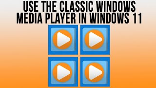 How to Use the Classic Windows Media Player Legacy in Windows 11 [upl. by Eloci]