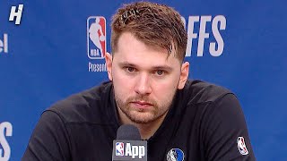 Luka Doncic Talks Game 4 Loss vs OKC Full Postgame Interview [upl. by Ellocin543]