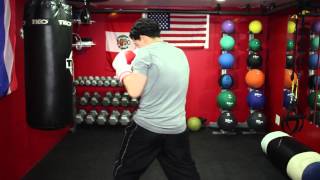 Boxing Tip How To Move Around The Punching Bag  Boxing For BEGINNERS [upl. by Marchak]