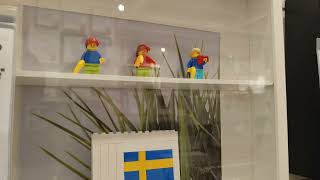 Framed Lego figures at IKEA [upl. by Gilmore]