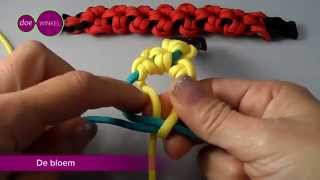 Paracord armband quotBloemquot Nederlands [upl. by Hudgens]