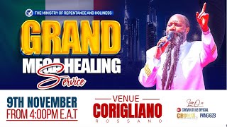 MEGA HEALING SERVICE LIVE FROM CORIGLIANO  ROSSANO IN CALABRIA ITALY II 9TH NOVEMBER 2024 [upl. by Rosie]