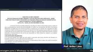 Concurso IBAMA 2024  autorização oficial em breve  Analistas Administrativos e Ambientais [upl. by Jecho]