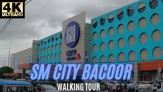 SM CITY BACOOR Walking Tour in Bacoor City Cavite Region IVA 4K [upl. by Ynor]