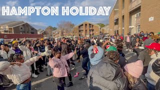 HBCU Vlog Hampton Holiday  100 Days [upl. by Ojok]