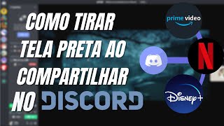 Como transmitir tela no discord SEM TELA PRETA [upl. by Aicssej]