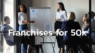 Best Franchises Under 50k  Start a business [upl. by Holmun]