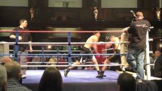 brutal knockout unlicensed boxing [upl. by Culhert]