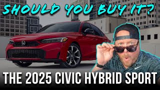 2025 Civic Sport Hybrid [upl. by Erodroeht117]