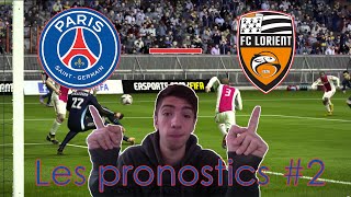 Les pronostics 2  FC Lorient  PSG vers la tête de la ligue 1 [upl. by Bradwell929]