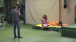 Bigg Boss 15 LIVE FEED Pratik Rakhi Sawant Devoleena ने सुनाया अपने पहले Kiss का किस्सा [upl. by Glanti]