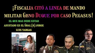 FISCAL CAMARGO CITA EXDIRECTORES LINEA MANDO DUQUE CASO PEGASUS [upl. by Stefan]