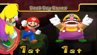 Mario Party 9 Hardest Boss Minigames  Mario Vs Wario Vs Kamke Vs Shy Guy [upl. by Astred416]