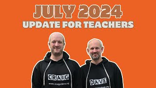 July 2024 update for teachers [upl. by Loats]