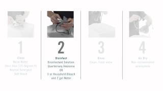 3M™ Half Facepiece Respirator 7500 Series Training Video  Chapter 10 Replacement and Cleaning [upl. by Ayotl]