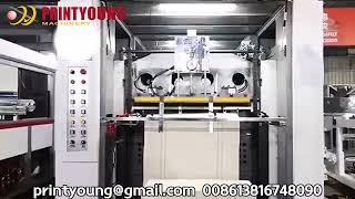 PY1200 Roll to Roll Die Cutting Embossing Machine [upl. by Kayley969]