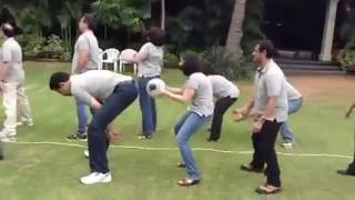 Team Building Activities  Pass The Ball Game [upl. by Steffen787]