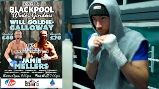 Unbeaten Jamie Mellers takes on Blackpools Will Goldie Galloway for the CA Super Welter tilte [upl. by Falzetta406]