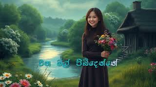 punsada hinahenne පුන් සඳ හිනැහෙන්නේ Karaoke [upl. by Nuahc]