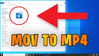 How to Convert Mov to Mp4 in Windows 10 FAST NO SOFTWARE 2020 [upl. by Eimmat]