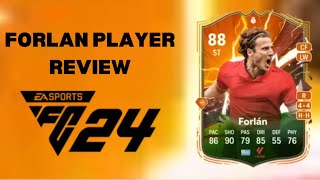 Diego Forlan player review EA FC 24 [upl. by Valenta]