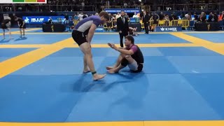 IBJJF European Championship NoGi 2024 Match 1 Purple Belt [upl. by Adle]