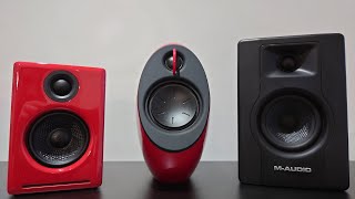 Audioengine vs Edifier vs MAudio Best PC Speakers 2021 A2 Luna E25HD BX3 [upl. by Fein890]