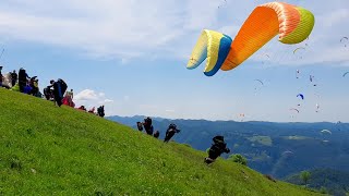 Competition Takeoffs  2nd Freedom Open Tolmin Slovenia 2021 [upl. by Maire]