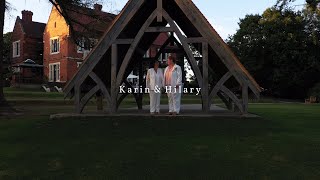 Highley Manor  Karin amp Hilary  Wedding Intro [upl. by Anelak]