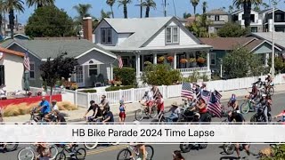 2024 BIKE PARADE IN HUNTINGTON BEACH CA [upl. by Sadinoel123]