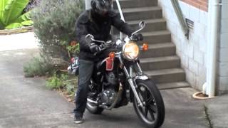 1981 Yamaha SR500 tryout [upl. by Osbert]