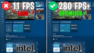 Best INTEL GRAPHICS COMMAND CENTER Settings to BOOST FPS in 2024📈 [upl. by Yetnom]