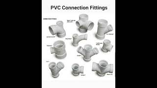 PVC Connection Fittings Plumbing  Shorts Construction CivilEngineering [upl. by Thornie]