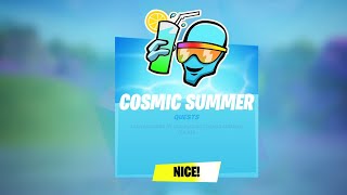 Complete Cosmic Summer Quests Fortnite in Bio Zone Wars Trio Map Code [upl. by Nodnal]