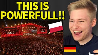 German reacts to SABATON  Uprising Live Woodstock 2012 [upl. by Birdella]