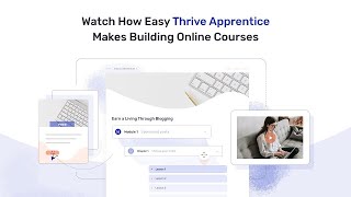 How To Build Your First Online Course with Thrive Apprentice — in Minutes [upl. by Hoisch210]