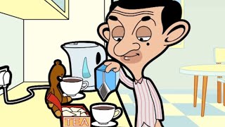 Morning Tea  Funny Episodes  Mr Bean Cartoon World [upl. by Delphinia77]