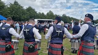 Field Marshal Montgomery Pipe Band Drum Corps Medley  WPBC 2023 [upl. by Onaimad874]