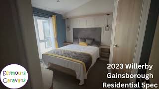 2023 Willerby Gainsborough Resi 40x14 Brand New Caravan For Sale  Royal Oak Showground Walking Tour [upl. by Turne]