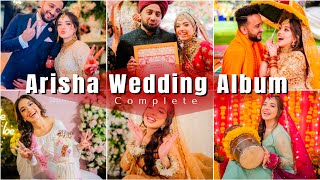 Arisha Razi Khan Wedding ALBUM 2024  Arisha Ki Shaadi Ki Beautiful 😍 Picture  Enjoy Blossom [upl. by Westmoreland862]