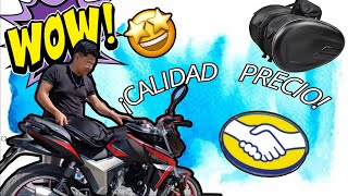 Alforjas de mercado libre ¡BUENÍSIMOS🤩 Motovlog 3 [upl. by Dyob]