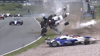 Motorsport Crashes 2024 July Week 2 [upl. by Nyltiak]