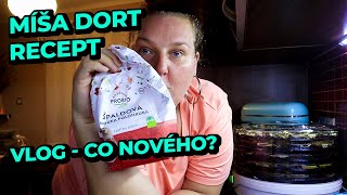 Míša dort RECEPT  VLOG  Co nového [upl. by Lorant]