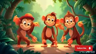 Five Little Monkeys Jumping On The Bed  Children Nursery Rhyme  Flickbox Kids Songs [upl. by Gaither]