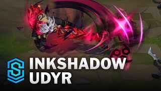 Inkshadow Udyr Skin Spotlight  PreRelease  PBE Preview  League of Legends [upl. by Delly]