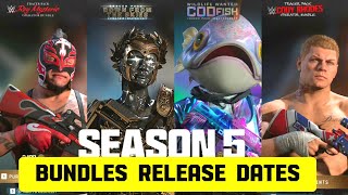 Season 5 Bundles Release Dates Modern Warfare 3 amp Warzone Bundles S5 Release Dates [upl. by Publia]