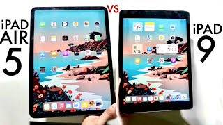 iPad 9th Generation Vs iPad Air 5 In 2024 Comparison Review [upl. by Sanalda101]